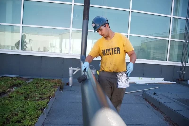 Commercial painting project