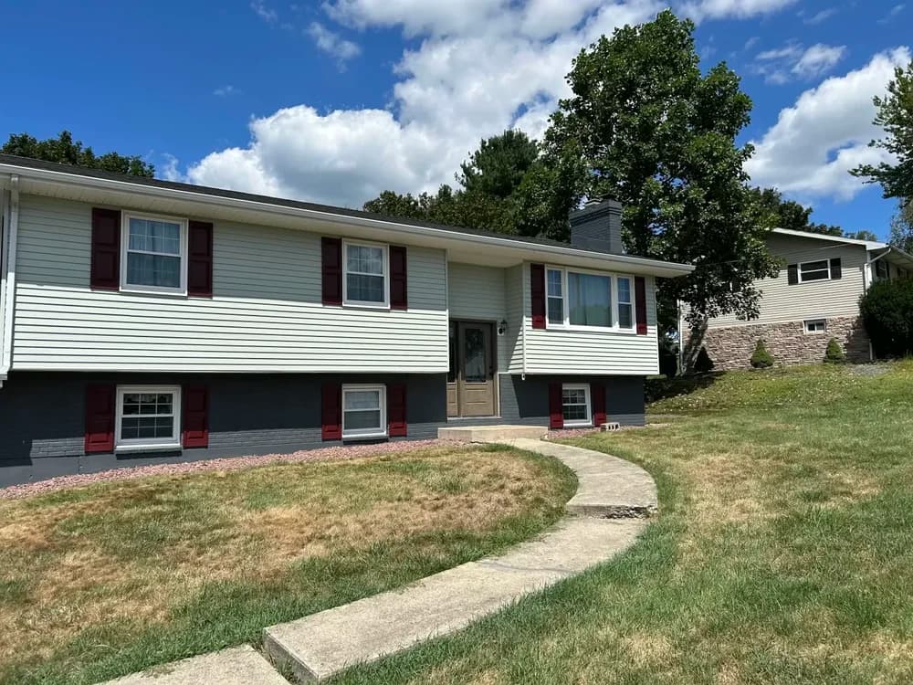 Exterior painting project