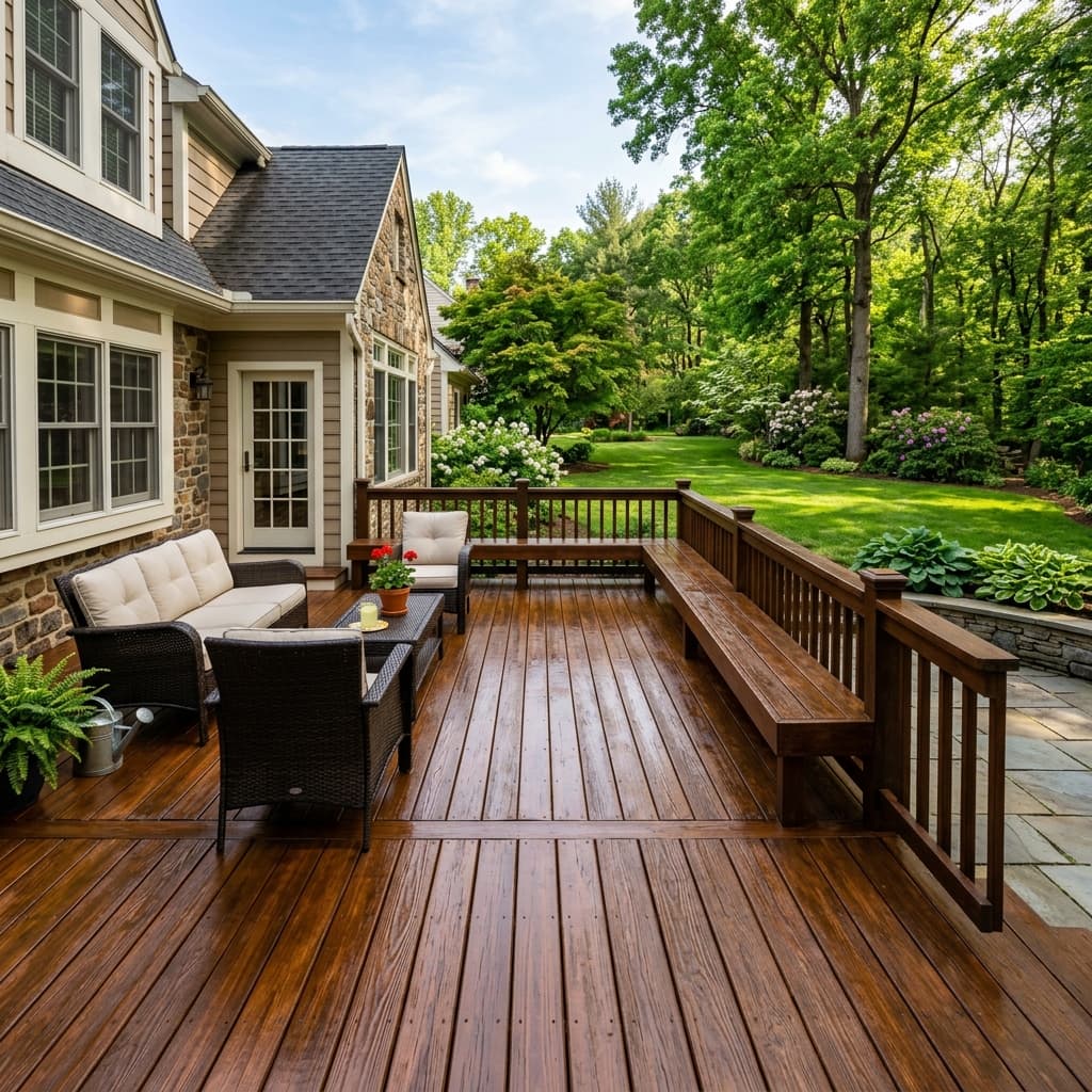 Deck and Wood Staining